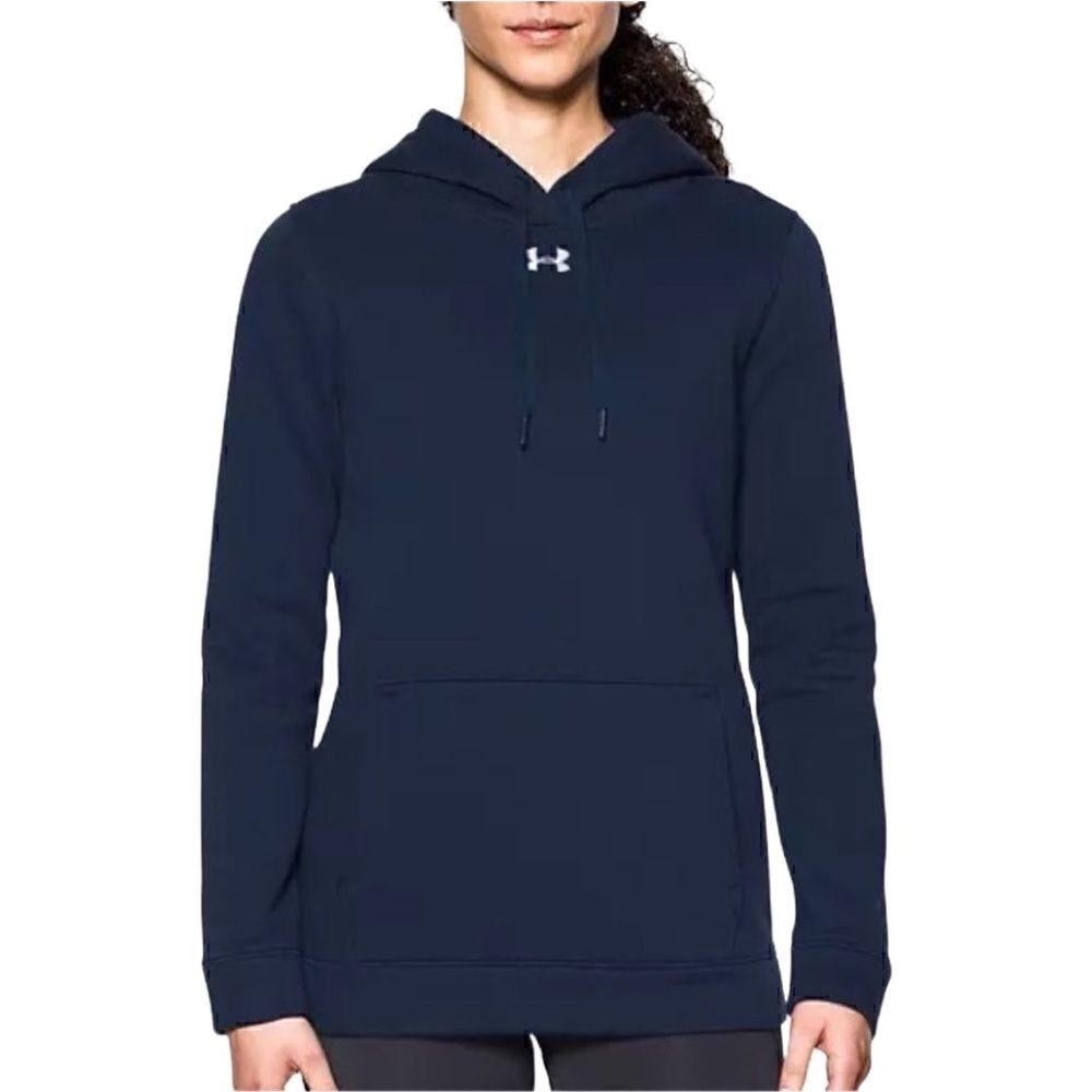 Under Armour, Rival hooded sweatshirt, blue, XS